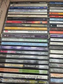 Personal Collection Lot Of 90 Rock + more Cds? Estate Sale Find See Pics T1#324