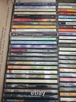 Personal Collection Lot Of 90 Rock + more Cds? Estate Sale Find See Pics T1#324