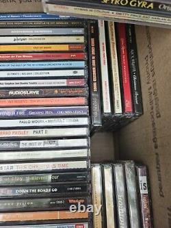 Personal Collection Lot Of 90 Rock + more Cds? Estate Sale Find See Pics T1#324