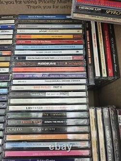 Personal Collection Lot Of 90 Rock + more Cds? Estate Sale Find See Pics T1#324