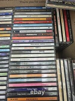 Personal Collection Lot Of 90 Rock + more Cds? Estate Sale Find See Pics T1#324