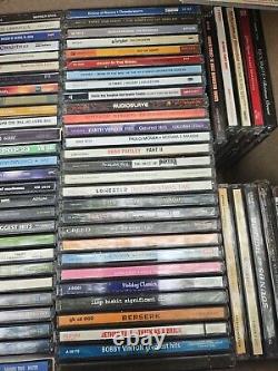 Personal Collection Lot Of 90 Rock + more Cds? Estate Sale Find See Pics T1#324