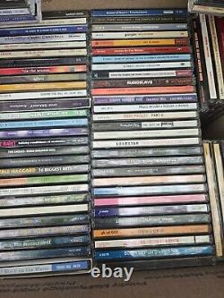 Personal Collection Lot Of 90 Rock + more Cds? Estate Sale Find See Pics T1#324