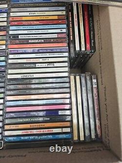 Personal Collection Lot Of 90 Rock + more Cds? Estate Sale Find See Pics T1#324