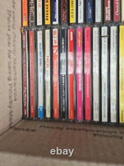 Personal Collection Lot Of 90 Rock + more Cds Estate Sale Find See Pics T1#325