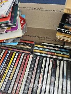 Personal Collection Lot Of 90 Rock + more Cds Estate Sale Find See Pics T1#325