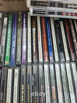 Personal Collection Lot Of 90 Rock + more Cds Estate Sale Find See Pics T1#327