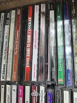 Personal Collection Lot Of 90 Rock + more Cds Estate Sale Find See Pics T1#327