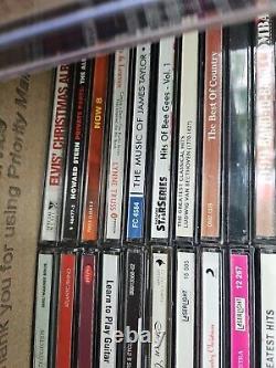 Personal Collection Lot Of 90 Rock + more Cds Estate Sale Find See Pics T1#327