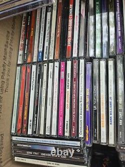 Personal Collection Lot Of 90 Rock + more Cds Estate Sale Find See Pics T1#327