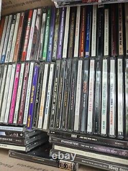 Personal Collection Lot Of 90 Rock + more Cds Estate Sale Find See Pics T1#327