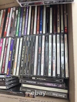 Personal Collection Lot Of 90 Rock + more Cds Estate Sale Find See Pics T1#327