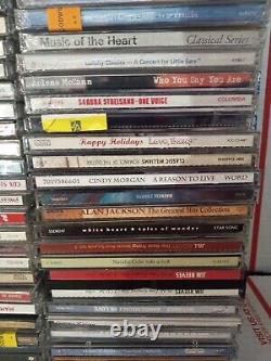 Personal Collection Lot Of 90 Rock + more Cds Estate Sale Find See Pics Trl3#41