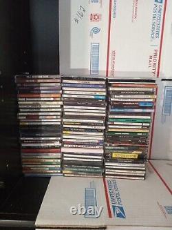 Personal Collection Lot Of 90 Rock + more Cds Estate Sale Find See Pics Trl3#44