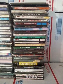 Personal Collection Lot Of 90 Rock + more Cds Estate Sale Find See Pics Trl3#44