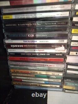 Personal Collection Lot Of 90 Rock + more Cds Estate Sale Find See Pics Trl3#44