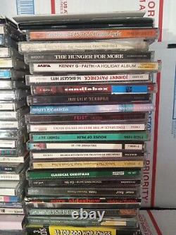 Personal Collection Lot Of 90 Rock + more Cds Estate Sale Find See Pics Trl3#44