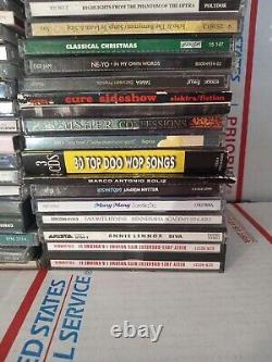 Personal Collection Lot Of 90 Rock + more Cds Estate Sale Find See Pics Trl3#44