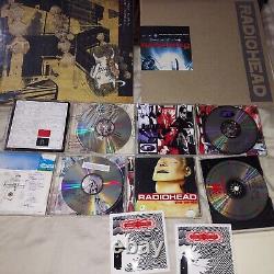 Radiohead Collection Vinyl CDs Sticker Lot 2 Records Thom Yorke L@@K Live Rare