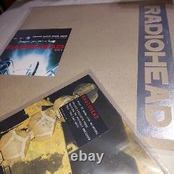 Radiohead Collection Vinyl CDs Sticker Lot 2 Records Thom Yorke L@@K Live Rare