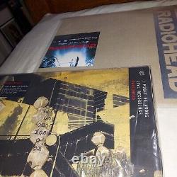 Radiohead Collection Vinyl CDs Sticker Lot 2 Records Thom Yorke L@@K Live Rare