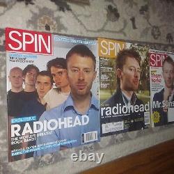 Radiohead Collection Vinyl CDs Sticker Lot 2 Records Thom Yorke L@@K Live Rare