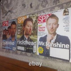 Radiohead Collection Vinyl CDs Sticker Lot 2 Records Thom Yorke L@@K Live Rare