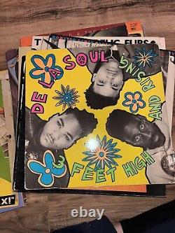 Rap music is hip hop and Rock vinyl record collection lot of 34, 1980's-1990's