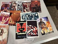 Rare Collection Of 70 Classic Rock Band Post Cards