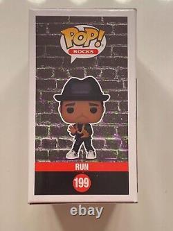 Rev Run & DMC Signed Funko Pop! Figures Set Run-DMC Hip-Hop Legends JSA COA