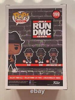 Rev Run & DMC Signed Funko Pop! Figures Set Run-DMC Hip-Hop Legends JSA COA