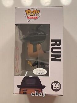 Rev Run & DMC Signed Funko Pop! Figures Set Run-DMC Hip-Hop Legends JSA COA