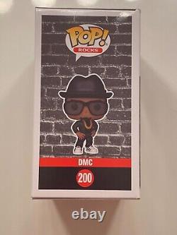 Rev Run & DMC Signed Funko Pop! Figures Set Run-DMC Hip-Hop Legends JSA COA