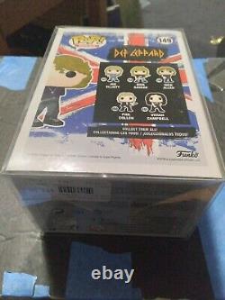 Rick Allen Def Leppard Drummer Signed Funko Pop Vinyl Toy 149 Beckett Bas Cert