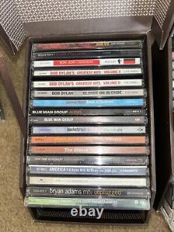 Rock and top 40 hits compact disc music collections