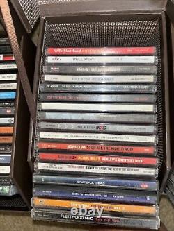 Rock and top 40 hits compact disc music collections