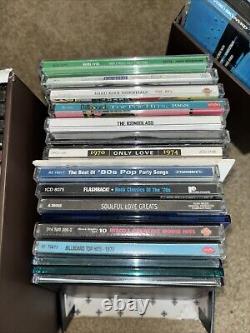 Rock and top 40 hits compact disc music collections