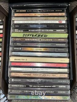 Rock and top 40 hits compact disc music collections