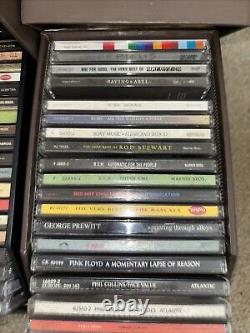 Rock and top 40 hits compact disc music collections