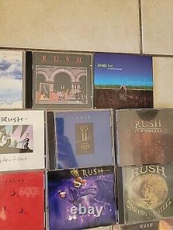 Rush 23 CD Lot See All Titles And Photos One CD Is Geddy Lee See All Photos