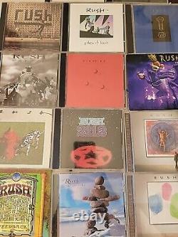 Rush 23 CD Lot See All Titles And Photos One CD Is Geddy Lee See All Photos