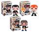 Sex Pistols Funko Pop Set Sid Vicious Johnny Rotten Steve Jones 20 21 32 Vaulted