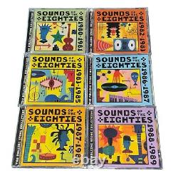 SOUNDS of the EIGHTIES 1980-1989 ROLLING STONE COLLECTION, (6 CD RARE Set) NEW