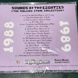 SOUNDS of the EIGHTIES 1980-1989 ROLLING STONE COLLECTION, (6 CD RARE Set) NEW