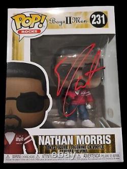 Set Of 3 Boyz II Men Funko Pops Signed By Nathan & Wayna Morris, Shawn PSA COA