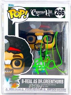 Signed By B-Real Funko Pop! Rocks Cypress Hill Dr. Greenthumb #266 Beckett