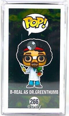 Signed By B-Real Funko Pop! Rocks Cypress Hill Dr. Greenthumb #266 Beckett