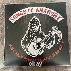 Sons of Anarchy Music from Seasons 1,2,3 &4 Extremely Rare Clear Vinyl 1/300