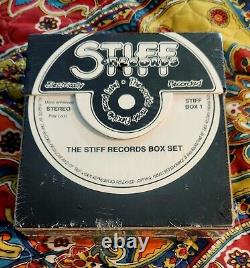 Stiff Records Box Set BRAND NEW Sealed 4 CDs In Cases, N. Lowe, E. Costello