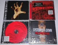 System Of A Down-5cd Collection-system Of A Down, Toxicity, Steal This Album, Mezme